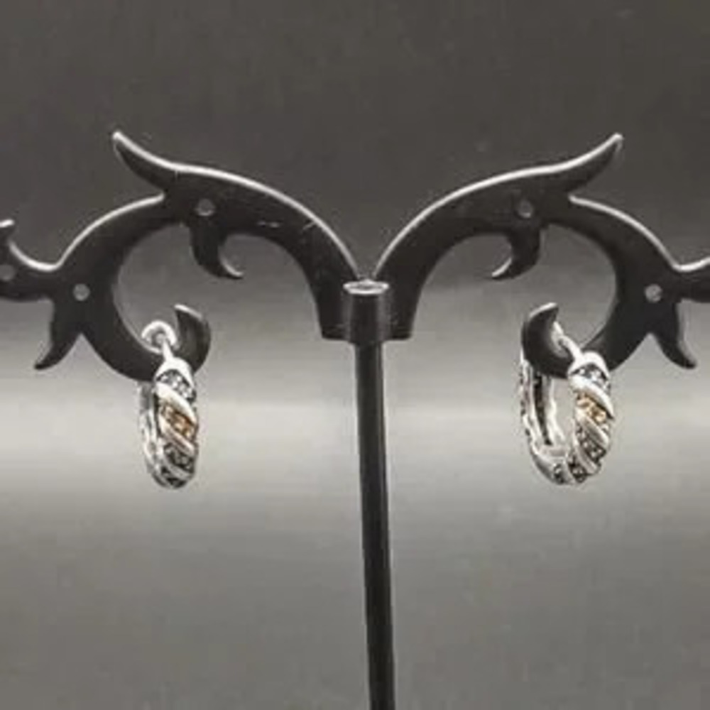 925 Silver Earrings Multicolor Gemstones BOHO Fashion Anniversary Birthday Gift
